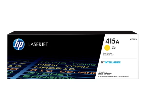 HP 415A Yellow Laserjet Toner Catridge (W2032A) - Image 2