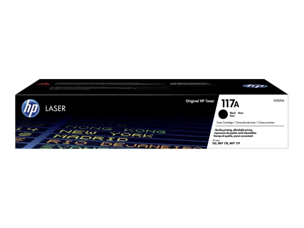 HP117A Black Laserjet Toner Catridge (W2070A) - Image 2