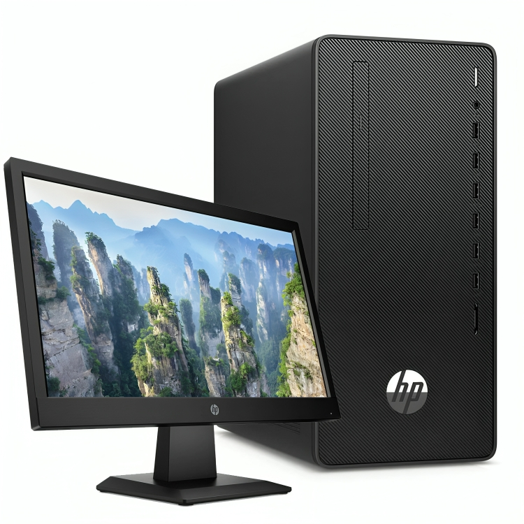 HP MICROTOWER 290 G4 [i5-10500 , 4GB RAM, 1TB SSD]21''