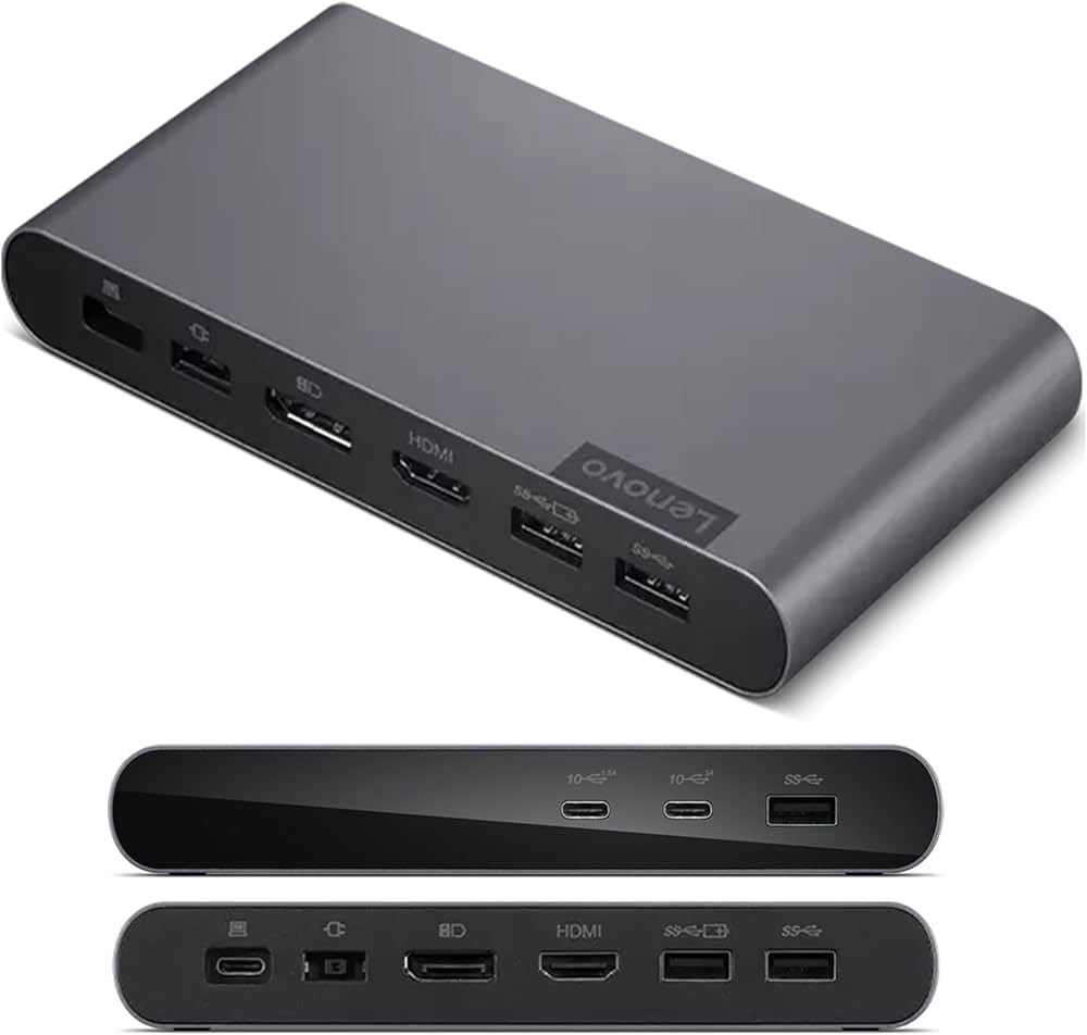 Lenovo USB-C Universal Business Dock Wired 2 x USB 3.2 Gen 2 (3.1 Gen 2) Type-C