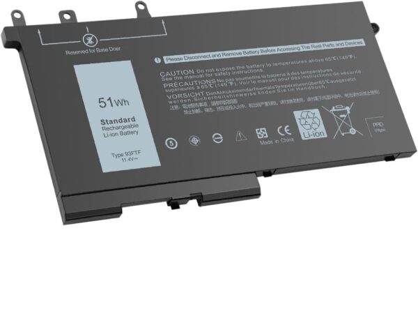 Dell 93FTF Laptop Battery Compatible with Dell Precision 15 3520 3530 - Image 2