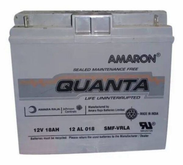 Amaron Quanta Model 12 volts, 18 ah Sealed maintenance free Battery model(ALS18001-01) - Image 2