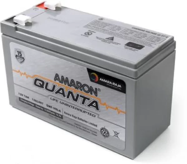 Amaron Quanta Model 12 volts, 7 ah Sealed maintenance free Battery model(ALS07001)