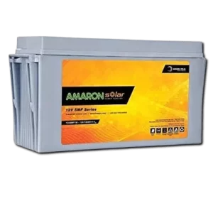 Amaron solar vrla batteries 12 volts 100 ah sealed maintenance free model(ASMF100001-EX)