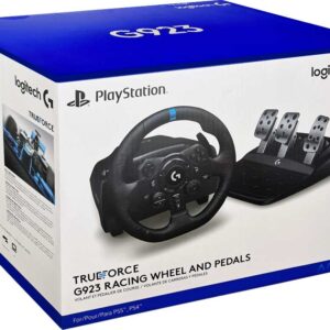Logitech G923 True Force Racing wheel & Peddles for PS4 & PC (941-000150)