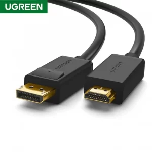 Ugreen 4K DisplayPort Male to HDMI Male Cable 1.5m (DP101 10239)