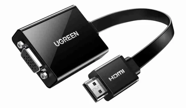 Ugreen HDMI To VGA+3.5mm Audio With Power Port Converter MM103 (UG-40248)
