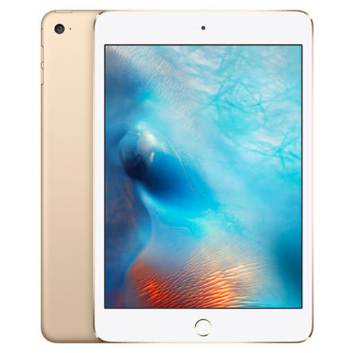 iPad Mini 4 Wi-Fi + Cellular (4G) 128GB Gold?(MK782B/A)