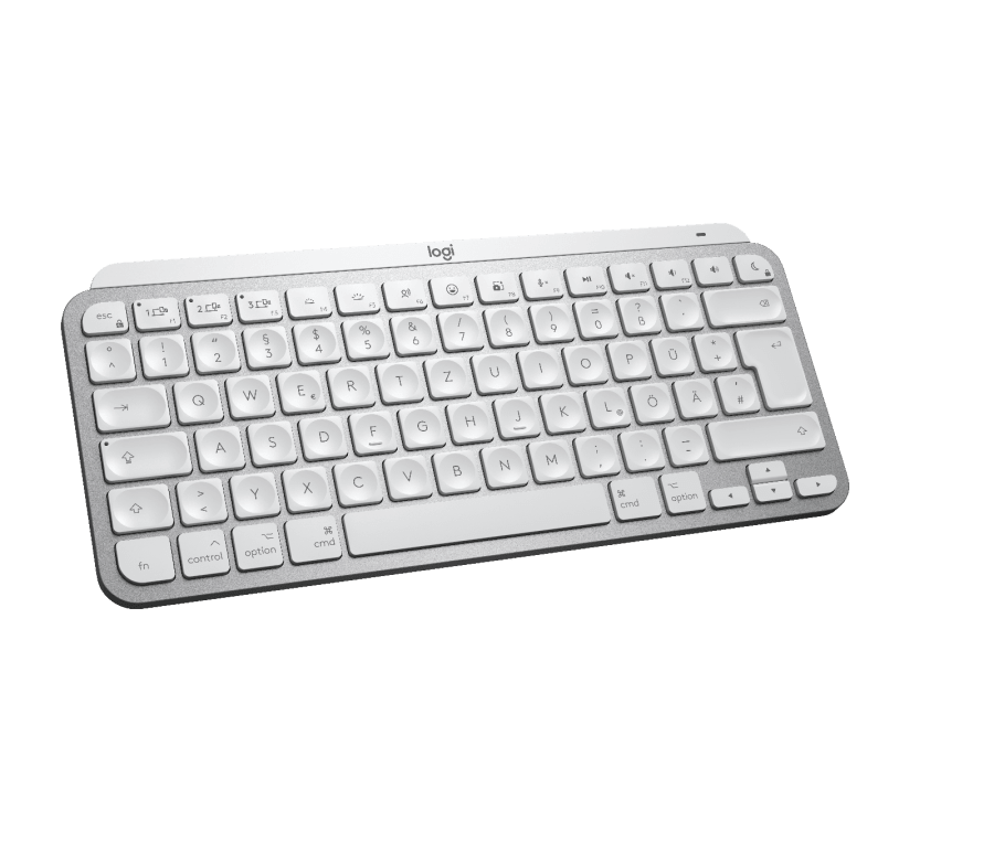 Logitech MX Keys Mini for Mac Bluetooth Illuminated Keyboard Pale Grey (920-010526)