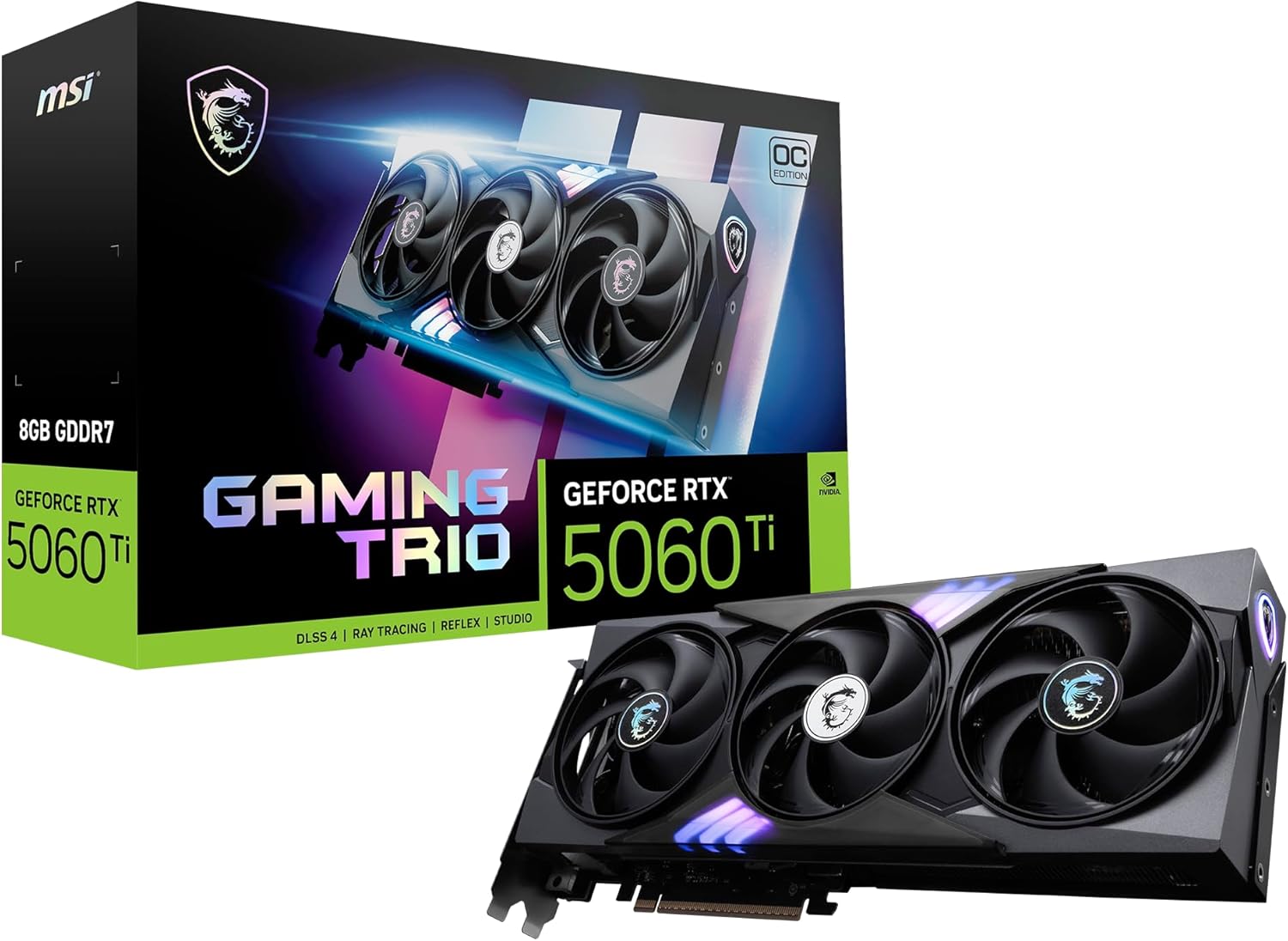 MSI GEFORCE RTX 5060 GAMING TRIO 8GB GDDR7