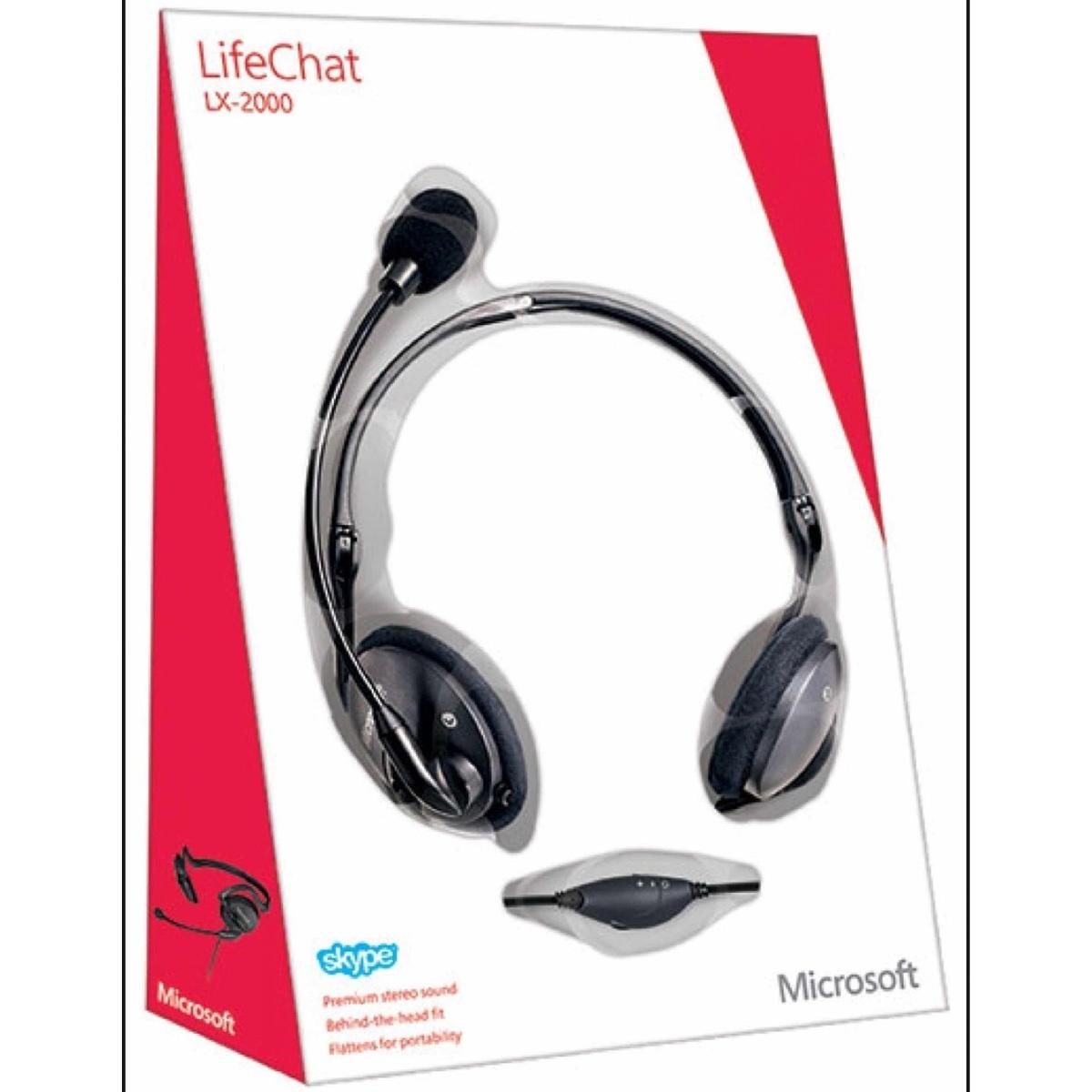 Microsoft LX-2000 Lifechat Headphones (2AA-00010)