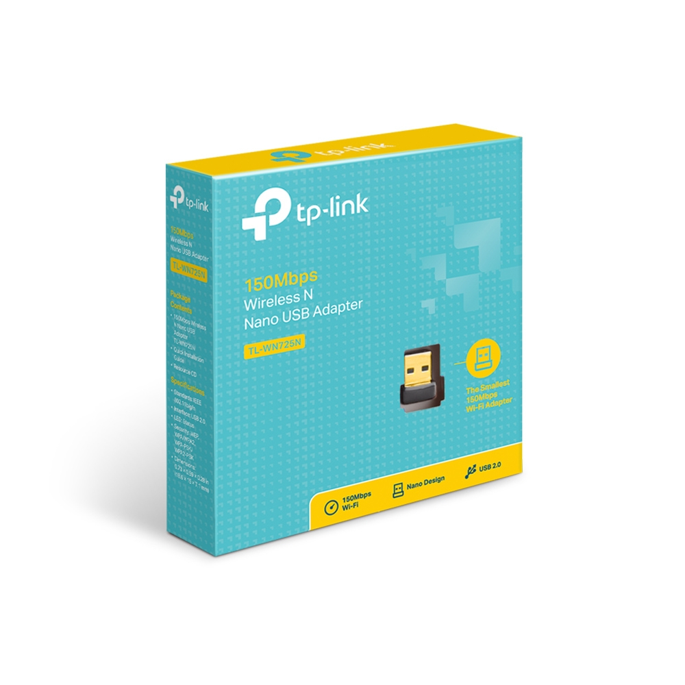 TP Link TL-WN725N 150Mbps Wireless N Nano USB Adapter