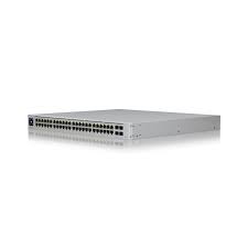 Ubiquiti UniFi Pro 48-Port PoE Managed L2/L3 Gigabit Ethernet Rack Mounting 1U Silver Switch (817882027656)